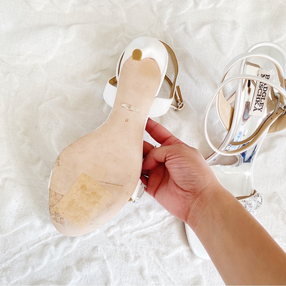 Badgley Mischka Taryn Stiletto Heels Size 9 $245 - Picture 6 of 7